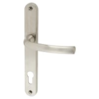 Arrone AR7550 Graphite uPVC Multipoint Door Handles - 92mm c/c - 70mm door