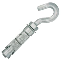 Rawlplug Rawlbolt Shield Anchor Hook Bolt - M8 x 98mm - M8H - Pack of 25