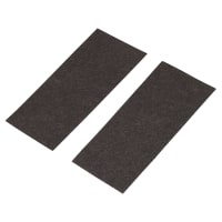 Intumescent Hinge Pads For FD30 & FD60 - Square - 100 x 43 x 0.5mm - Pack of 6