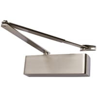 Briton 1120B Overhead Fire Door Closer - Power Size 2-4 - Push/Pull Mounting - Satin Stainless