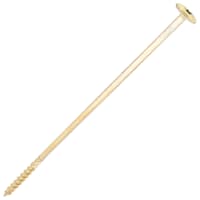 SiDAX Timber Frame Screws Wafer Head - 8.0 x 250mm - Yellow Zinc - Pack of 50