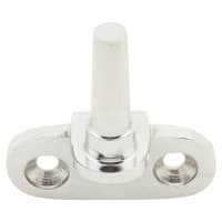Cranked Casement Window Pin for Flush Joinery - Polished Chrome