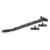 From The Anvil Brompton Knurled Casement Window Stay - 10 Inch/250mm Length - Matt Black