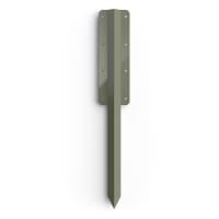 FenceMate Double Sleeper Pin Straight Bracket - 750 x 2mm - Olive