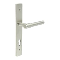 CRES by Frelan Satin Stainless Steel uPVC Multipoint Door Handles - 92mm c/c - CR-103 Range