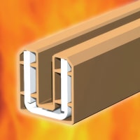 System 90 Plus Intumescent Glazing Seal For Glazed Screens & Fire Doors - FD60 - 2100mm - White