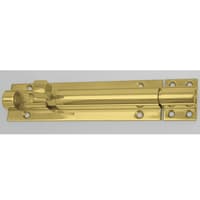 Altro Polished Brass Straight Barrel Bolt - 150 x 40mm