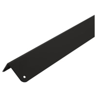 Touchpoint 1200mm 430 Stainless Steel Angle - Equal Sided - 50 x 50 x 0.9mm - Matt Black