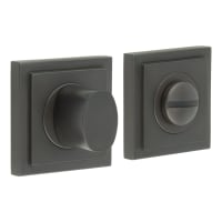 Burlington by Frelan Inner 3 Turn & Release with Square Stepped Rose - 47 x 47mm - Dark Bronze