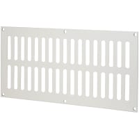 Touchpoint Plain Slotted Vent - 305 x 152mm - 11590mm² Free Air Flow - Satin Aluminium