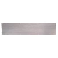 Steel Kick Plate - 838 x 150 x 1.2mm - 8 Screw Holes - Galvanised