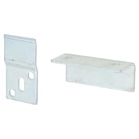 Secret Panel Fixing - 48 x 20 x 20 x 25 x 45mm - Zinc Plated - Pack of 5