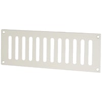 Touchpoint Plain Slotted Vent - 229 x 76mm - 4800mm² Free Air Flow - Satin Aluminium