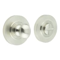 Burlington by Frelan Inner 1 Turn & Release with Plain Rose - 47mm Diameter - Satin Nickel