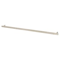 Alexander & Wilks Brunel 13mm Knurled T-Bar Cabinet Pull Handle - 448mm Centres - Polished Nickel