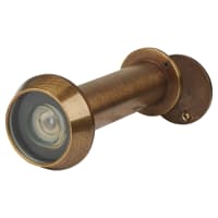 Jedo 200° Fire Rated Door Viewer - Door Thickness 50-70mm - Antique Brass