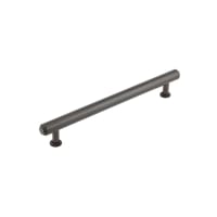 Burlington by Frelan Belgrave 18mm Stepped T-Bar Cabinet Pull Handle - 224mm c/c - Dark Bronze