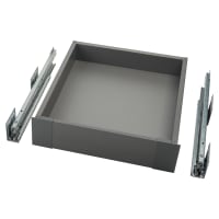 Blum MERIVOBOX BLUMOTION M Height Soft Close Drawer with Fronts - (H) 101 x (D) 450 x (W) 450mm - Orion Grey