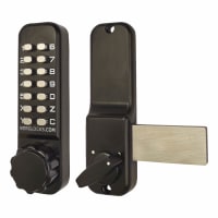 Borg Bl5201 External Marine Grade Code Operated Lever Latch