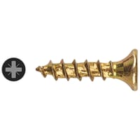 TIMCO Classic Pozi Countersunk Wood Screws - 3.0 x 12mm - Yellow Zinc - Pack of 200