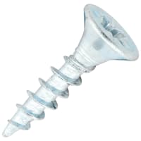 SiDAX General Purpose Pozi Countersunk Chipboard Wood Screws - 3.5 x 15mm - Zinc Plated - Pk of 200