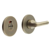 CRES by Frelan CRES804 Bathroom Turn & Release with Indicator - 54mm Diameter - Antique Brass
