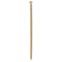 TIMCO Concrete Screw - Countersunk - Yellow Passivated - 7.5 x 200mm - Pack of 100