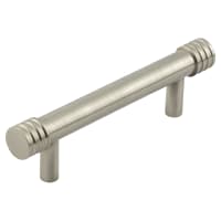 Frelan Hoxton Sturt 15mm T-Bar Cabinet Pull Handle - 96mm Centres - Satin Nickel