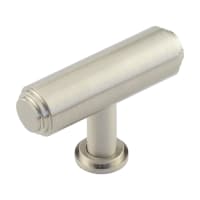 Burlington by Frelan Belgrave T-Bar Cabinet Knob - 18mm Diameter - Satin Nickel
