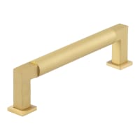 Burlington by Frelan Westminster 17.5mm D-Bar Cabinet Pull Handle - 128mm c/c - Satin Brass