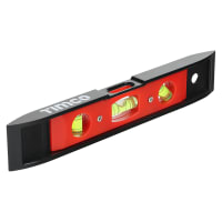 TIMCO Toolbox Spirit Level - Magnetic - 9 Inch/ 225mm - Plastic