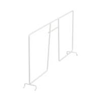 elfa Top Track System - Click In Ventilated Wire Shelf Divider - 411 x 54 x 200mm - White
