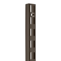 elfa Twin Slot Shelving System - Shelf Wall Upright - 700mm Length - Graphite