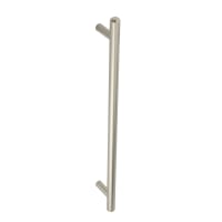 Burlington by Frelan Satin Nickel 20mm T-Bar Door Pull Handle - Bolt Fix - 425mm c/c - Belgrave Range