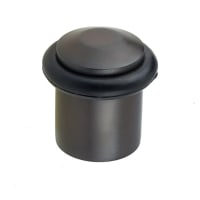 Burlington by Frelan Chamfered Floor Door Stop - 40 x 38mm - Dark Bronze