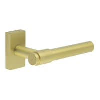 CRES by Frelan Satin Brass uPVC Multipoint Door Handles on Rectangular Rose - CR-103 Range