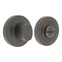 Burlington by Frelan Inner 3 Turn & Release with Plain Rose - 47mm Diameter - Dark Bronze