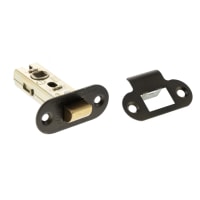 Atlantic Fire-Rated Tubular Latch - 63mm Case - 45mm Backset - Radius - Urban Dark Bronze