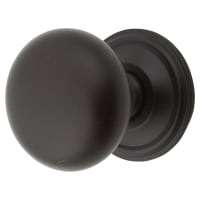 From The Anvil Mushroom Round Cabinet Knob - 38mm Diameter - Aged Bronze