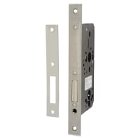 Arrone AR912 DIN Deadlock - 88mm Case - 60mm Backset - Square - Satin Stainless Steel