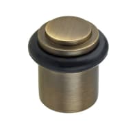 Burlington by Frelan Stepped Floor Door Stop - 40 x 38mm - Antique Brass
