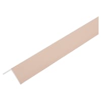 Rothley 2500mm Aluminium Angle - Equal Sided - 15.5 x 15.5 x 1mm - Rose Gold