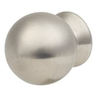 Altro Turned Ball Cabinet Knob - 30mm Diameter - Satin Stainless Steel