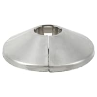 Pipe Collars - 55mm Diameter for 15mm Diameter Pipe - Chrome