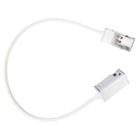 Integral LED Soldering Free End to End Connector with Cable for 12 x 17mm Side Neon Bend Strip Light