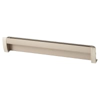Crofts & Assinder Top Drawer Inset Cabinet Handle - 235mm Centres - Brushed Nickel