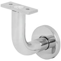 Hampstead Handrail Bracket - 70mm Projection - Polished Stainless Steel