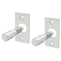 TSS Security Door Hinge Bolts - Bright Zinc Plated - Pack of 2