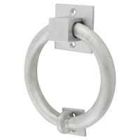 Hampstead Ring Door Knocker - Satin Chrome - 140 x 120mm