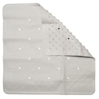 Croydex Rubagrip Shower Tray Mat - 530 x 530mm - White